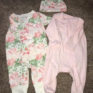 Burt’s Bees and Old Navy pajamas! Brand new